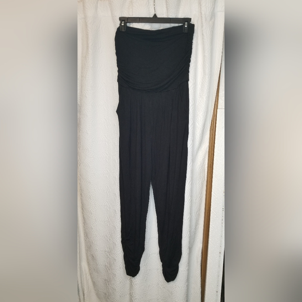 Heart & Hips Black Tube Jumpsuit